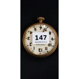 LARGE 8 DAY WALTHAM CLOCK