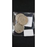 3 USA SILVER BUFFALO 5 CENT COINS