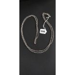 ANTIQUE SILVER GUARD CHAIN