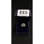 SILVER COIN RING