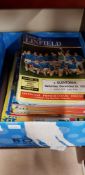 BOX OF FOOTBALL PROGRAMMES