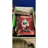 BOX OF FOOTBALL PROGRAMMES