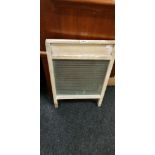 ANTIQUE GLASS WASHBOARD