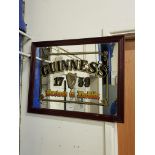 VINTAGE GUINNESS PUB MIRROR