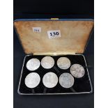 CASED SET OF COINS