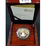 CENTENARY OF THE HOUSE OF WINDSOR 2017 UK £5 GOLD PROOF COIN 39.94 GRAMS