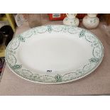 ANTIQUE TURKEY PLATTER