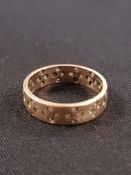 9CT ETERNITY RING