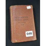 ARMY FIELD SERVICE POCKET BOOK INDIA 1928
