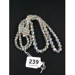 DOUBLE STRING CRYSTAL BEADS