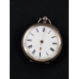 SILVER FOB WATCH