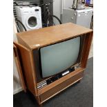 Rare 1971 Decca Bradford Deccacolour CS2631 Cabinet Television