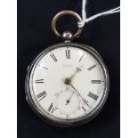 ANTIQUE SILVER POCKET WATCH