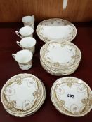 PART SHELLEY TEA SERVICE