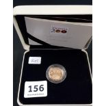 200TH ANNIVERSARY OF THE BIRTH OF QUEEN VICTORIA GOLD PROOF SOVEREIGN