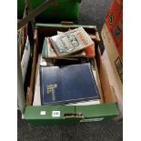 BOX OF MOTOR BOOKS