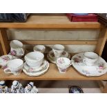 BOX OF PART TEA SETS