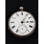 SILVER POCKET WATCH