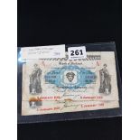 2 BANK OF IRELAND BELFAST 1939 £1 BANK NOTES