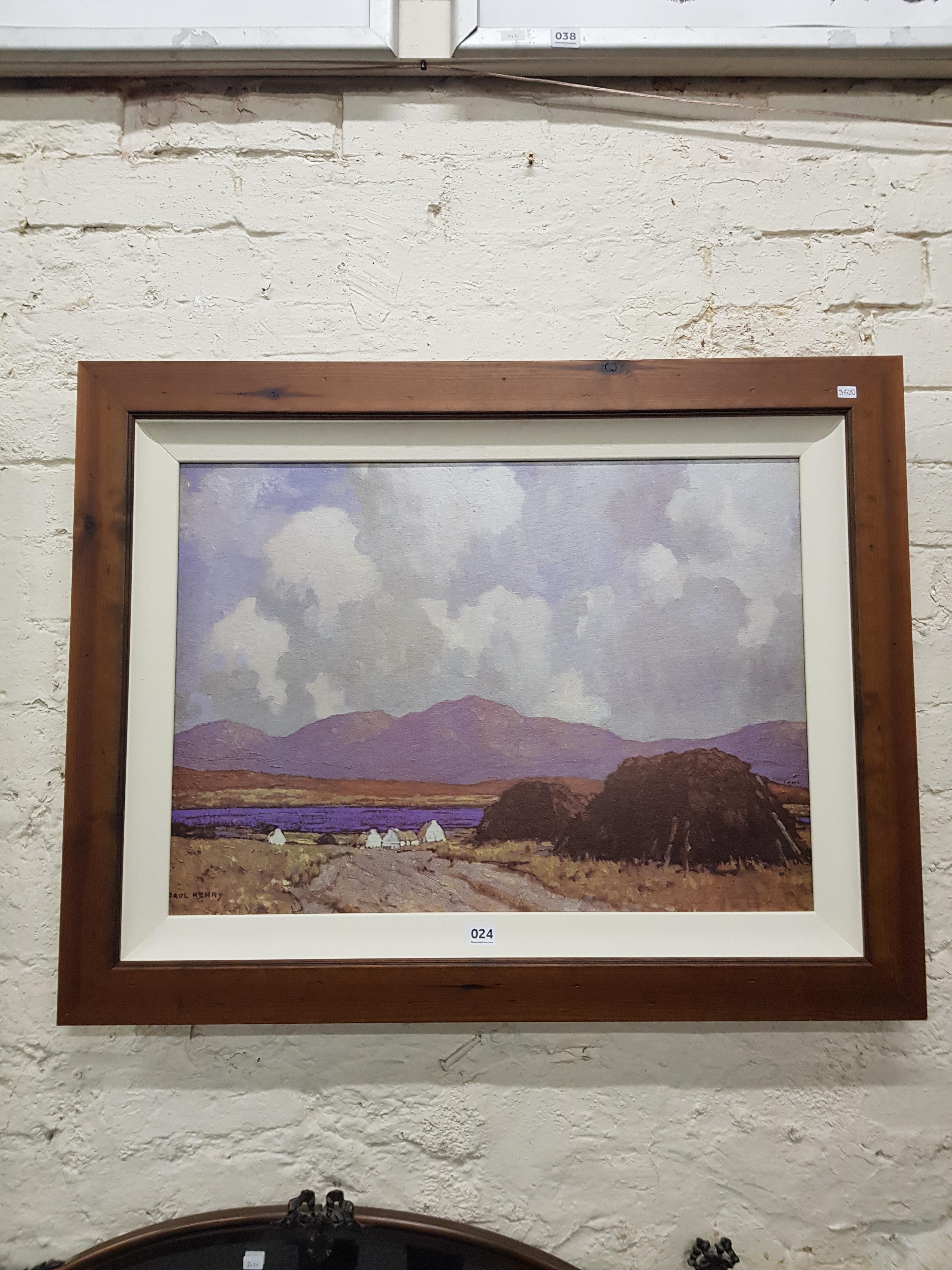 PRINT PAUL HENRY DONEGAL