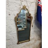 GILT FRAMED MIRROR