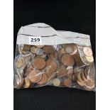 BAG OF OLD COINS