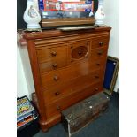 VICTORIAN SCOTCH CHEST OF DRAWERS