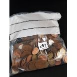 BAG OF OLD COINS