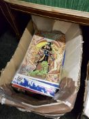 BOX OF SUPERHERO COMICS