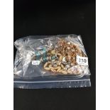 BAG OF COSTUME JEWELLERY