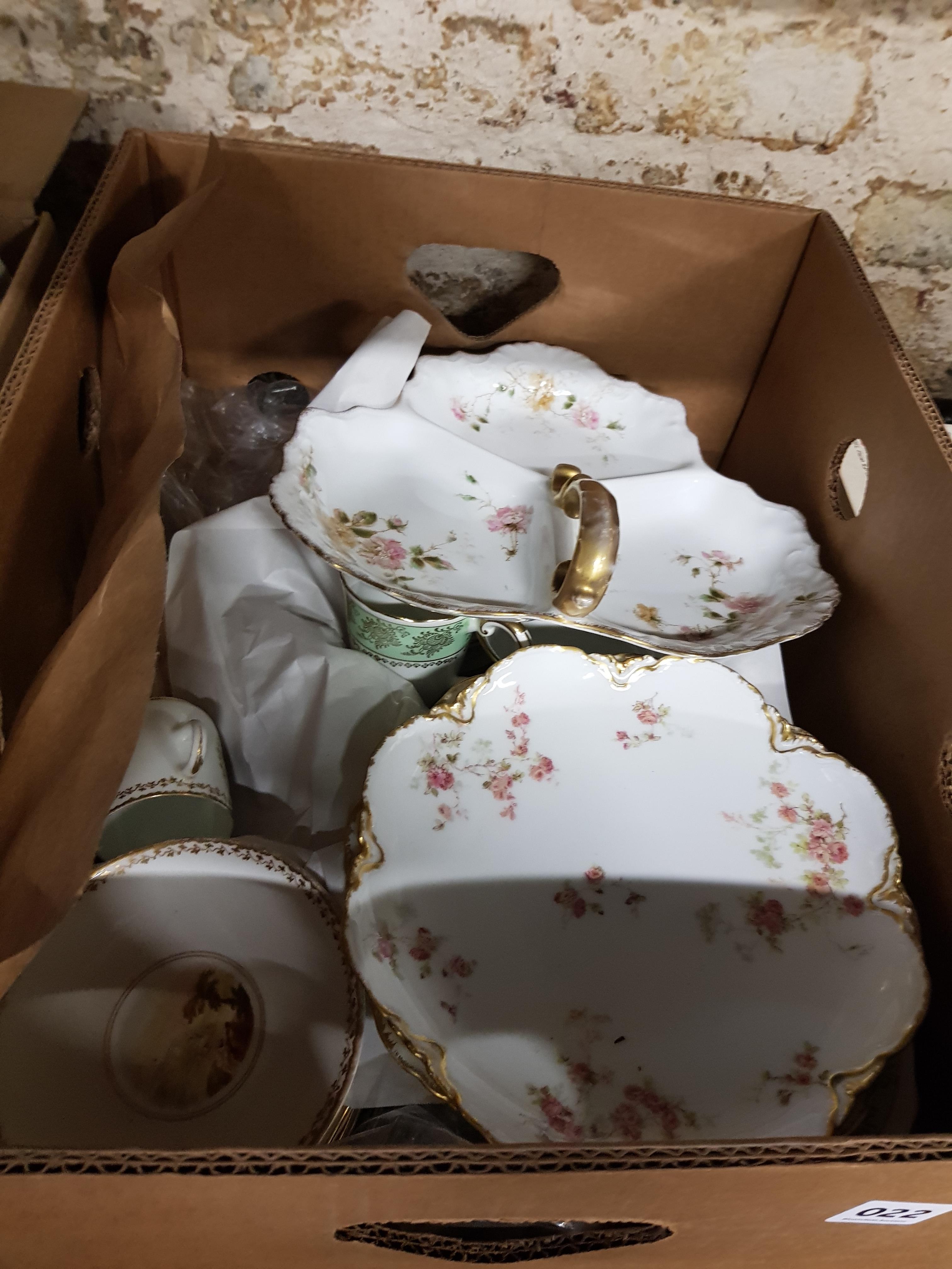 BOX LOT PART TEASET