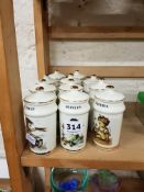 HUMMELL SPICE JARS