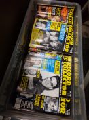 BOX LOT OF RECORD COLLECTOR MAGAZINES