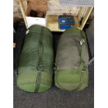 2 MILITARY SLEEPING BAGS