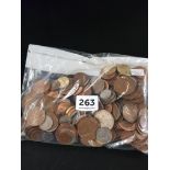 BAG OF OLD COINS