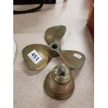 BRASS PROPELLER & BELL