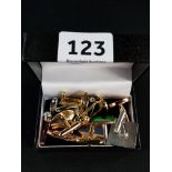 BOX OF CUFFLINKS