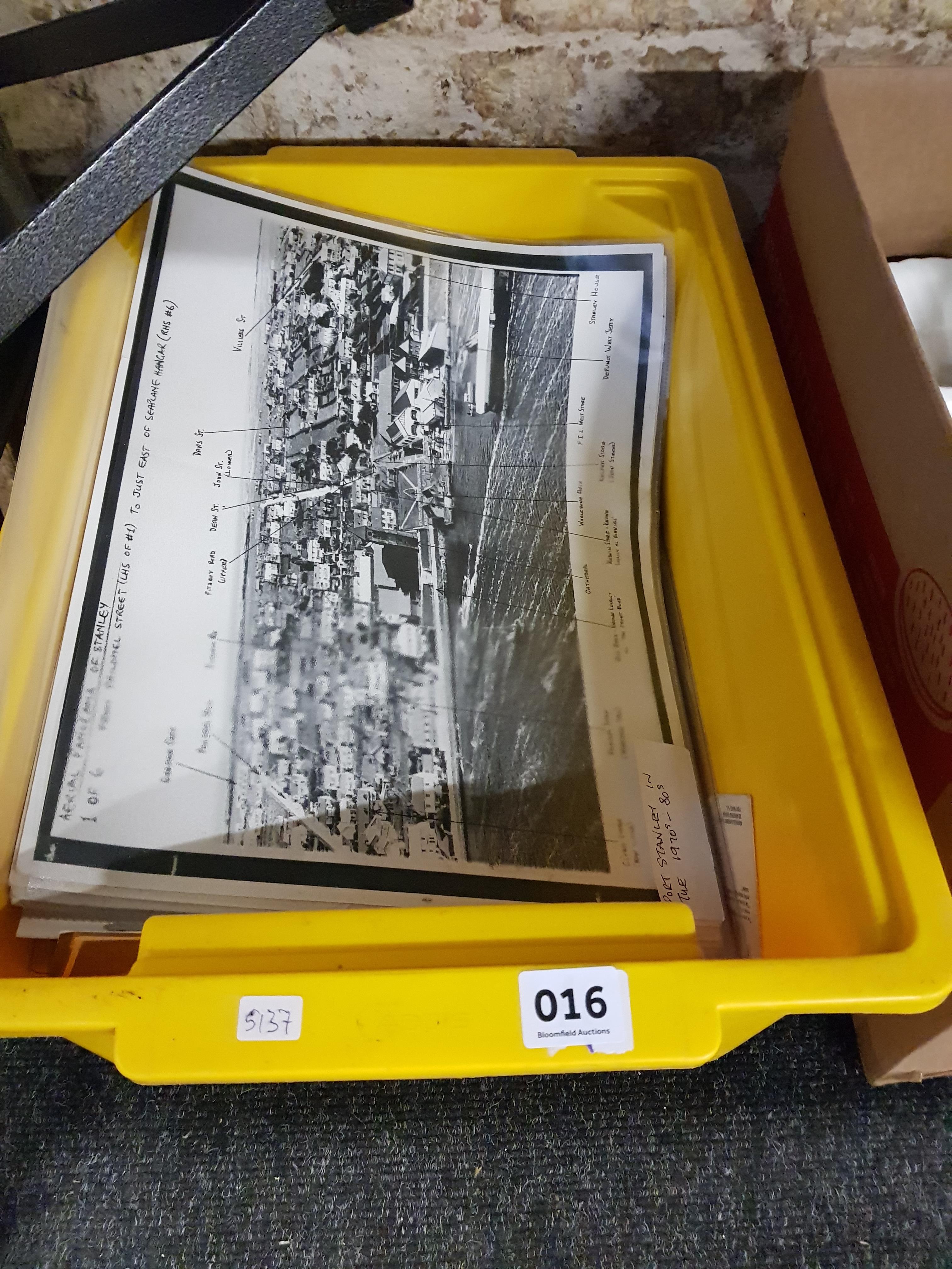 BOX OF MISCELLANEOUS, FALKLANDS/PORTSTANLEY