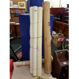 TABLE LOT 4 OLD NAVIGATION CHARTS & COUNTYDOWN & COPY OF MAGNA CARTA