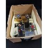 BOX OF ZIPPO LIGHTERS