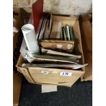 BOX OF MILITARY EQUIPMENT