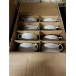 BOX OF BONE CHINA SOUP BOWLS