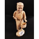 ANTIQUE IVORY FIGURE