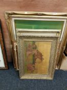 QUANTITY OF GILT FRAMED PICTURES