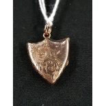 GOLD HEART LOCKET