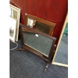 2 ANTIQUE MIRRORS