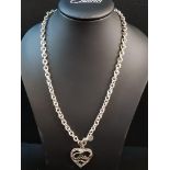 GUESS NECKLACE STAMPED 925