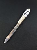 ANTIQUE SILVER AND MOTHER OF PEARL FRUIT KNIFE