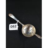 STERLING SILVER TEA STRAINER