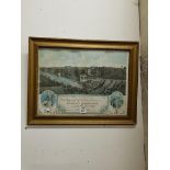 ANTIQUE FRAMED RELIGIOUS PICTURE DUBLIN 1932